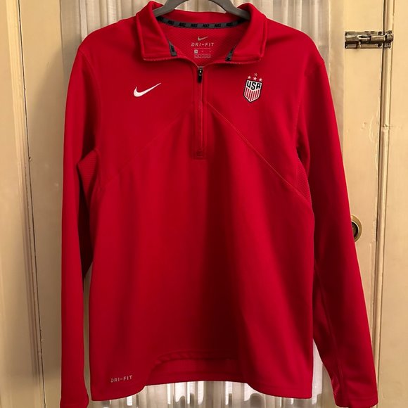 USWNT Dri-fit Quarter Zip - Picture 1 of 3